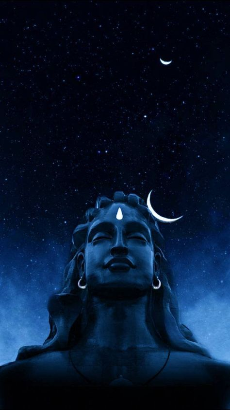 Meditation under moonlight